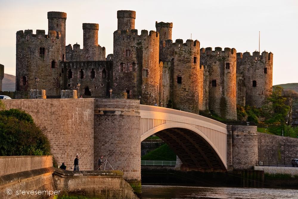 Castle Conwy North Wales United Kingdom